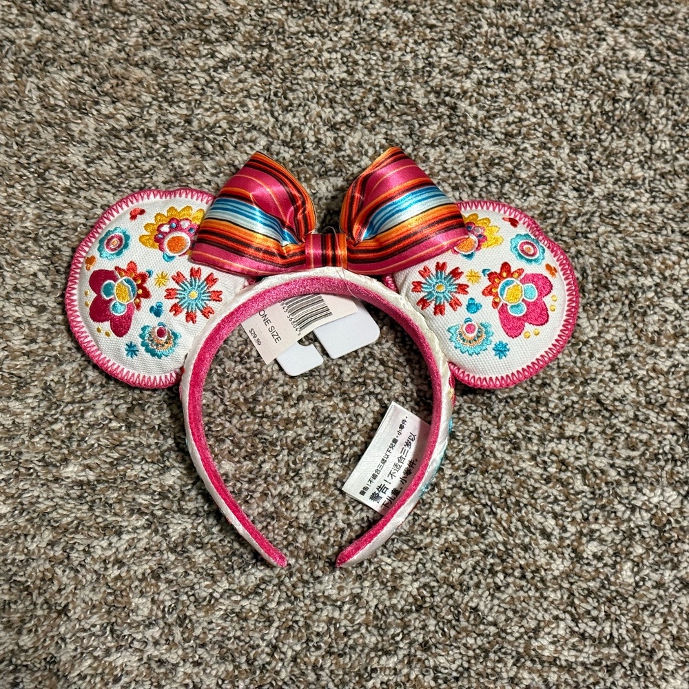NEW Disney Parks Mexico Pavilion Minnie ears